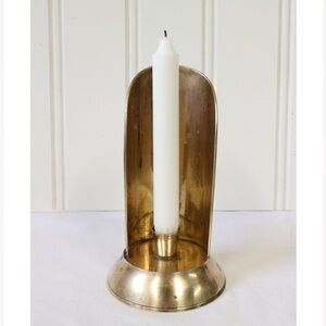 Vintage Brass Candle Holder